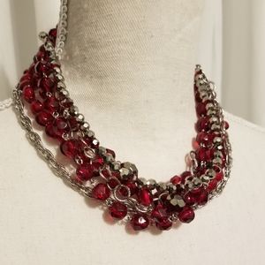 White house black market multistrand necklace